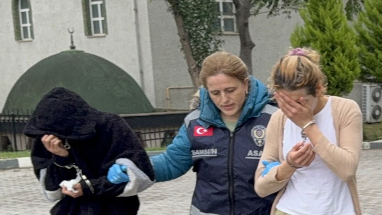 Atakum'da yaklaşık 100 bin liralık ziynet hırsızlığında iki kadın tutuklandı