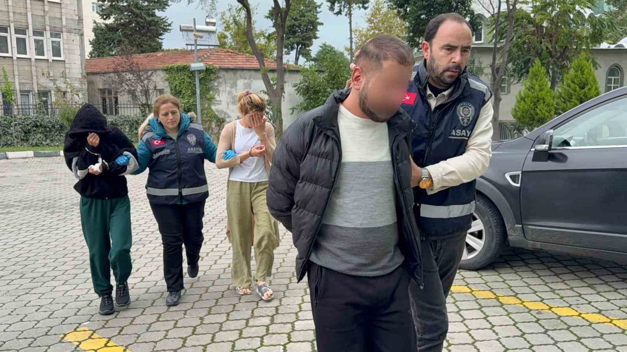 Atakum’da ziynet eşyası hırsızlığında operasyon: 100 bin lira değerinde eşyalar çalındı, 3 gözaltı