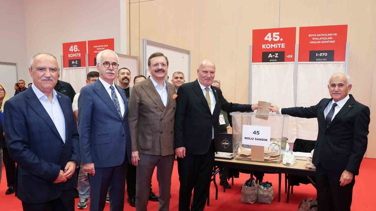 ATO'da rekor katılım: 175 bini aşan üyeyi temsil edecek yeni komite üyeleri belirlendi