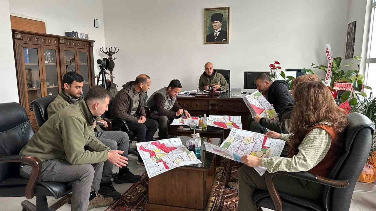 Av sezonu öncesi Bayburt'ta avlaklar ve ekipler için hazırlık toplantısı
