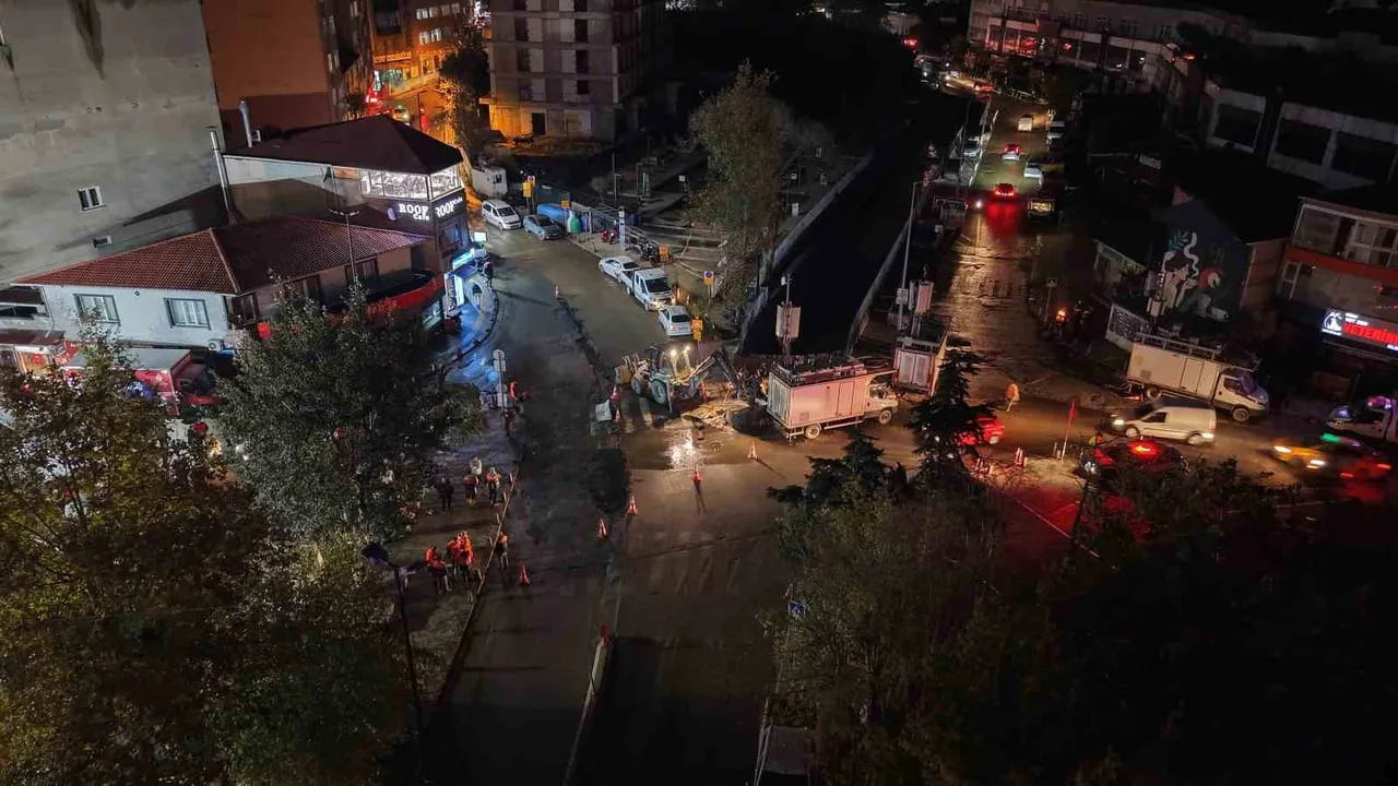 Ayazağa’da sel sonrası yıkım dron görüntüleriyle sürüyor