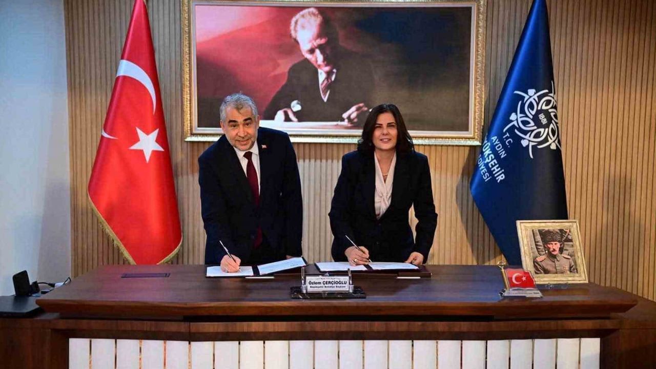 Aydın'da üniversite iş birliğiyle 100 milyonluk fidan üretim kampüsü