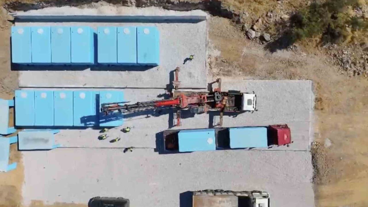 Ayvacık'ta 30 köye yıllık 1 milyon metreküp su sağlayacak proje hızla ilerliyor