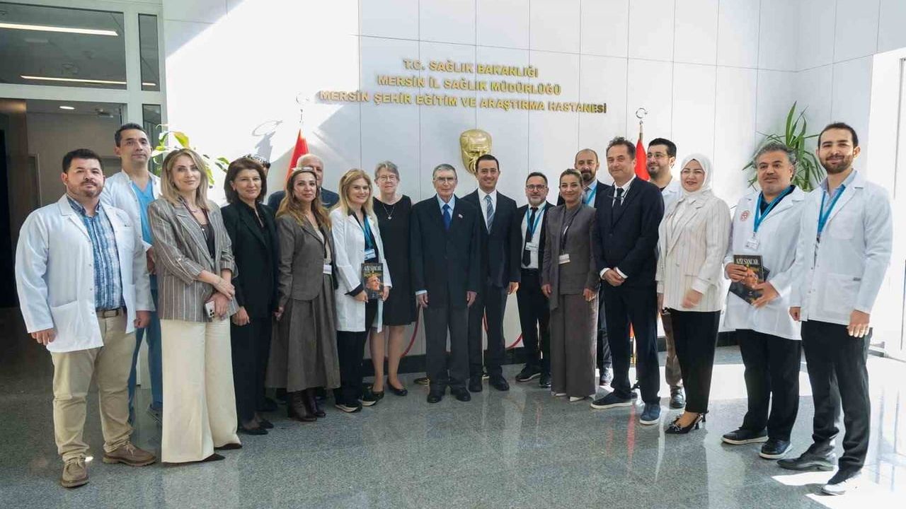 Aziz Sancar'ın adı Mersin şehir hastanesi konferans salonunda yaşatılacak