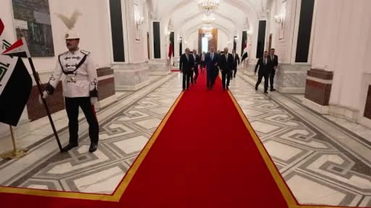 Bağdat'ta diplomasi turu: Hakan Fidan, Nizar Amedi tarafından kabul edildi