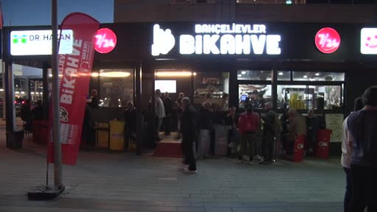 bahçelievler'den gazetecilere 7/24 açık BiKahve tesisi