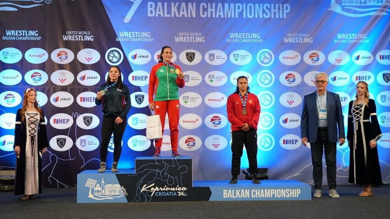 Balkan'da bronzla iz bırakan genç güreşçi Bolu'nun gururu