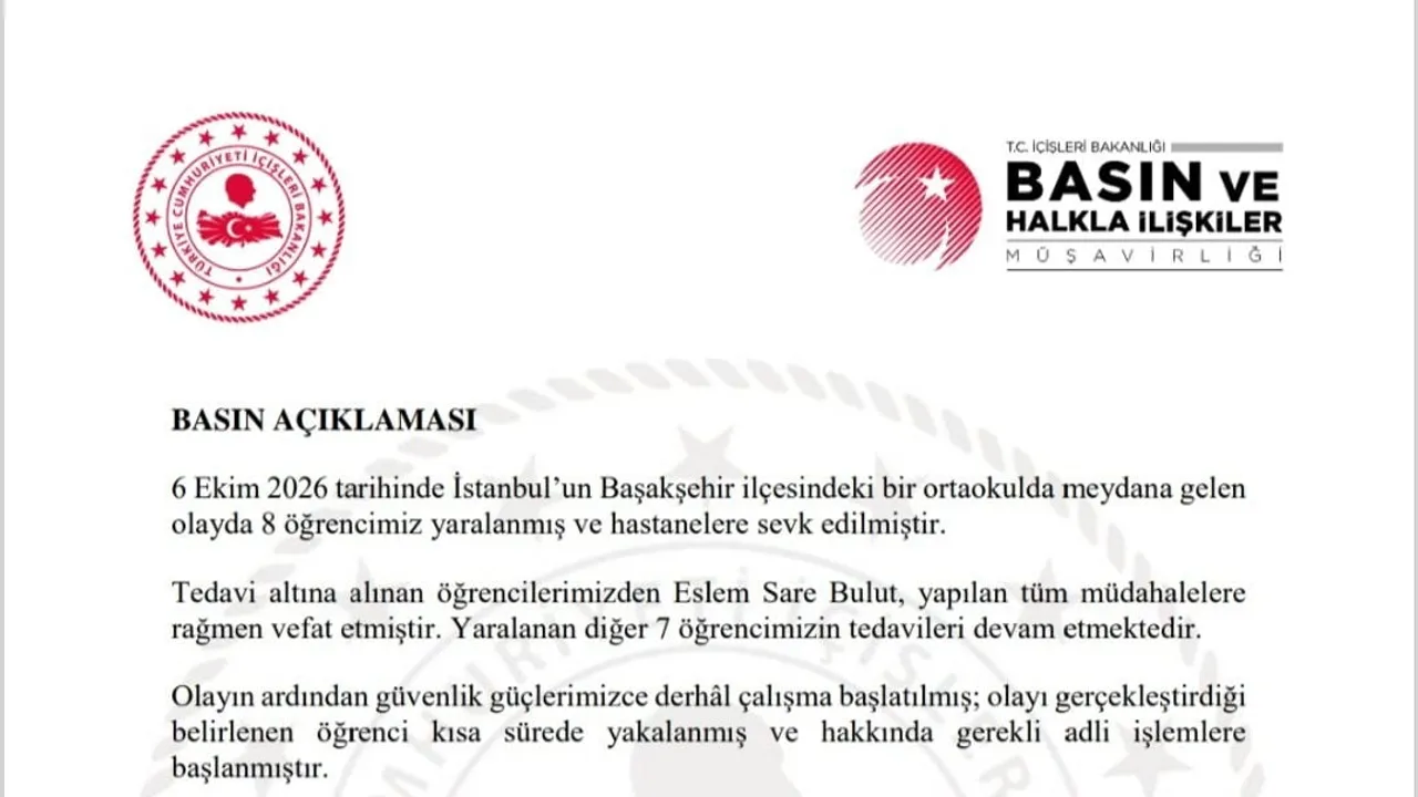 Başakşehir'de ortaokul olayında şüpheli yakalandı, soruşturma genişletildi