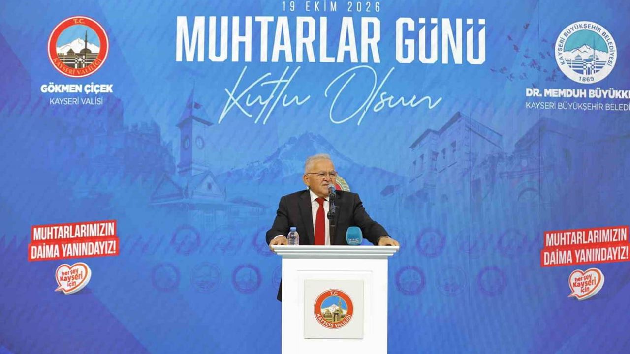 Başkan Büyükkılıç muhtarlarla buluştu: dayanışma ve hizmet önceliği