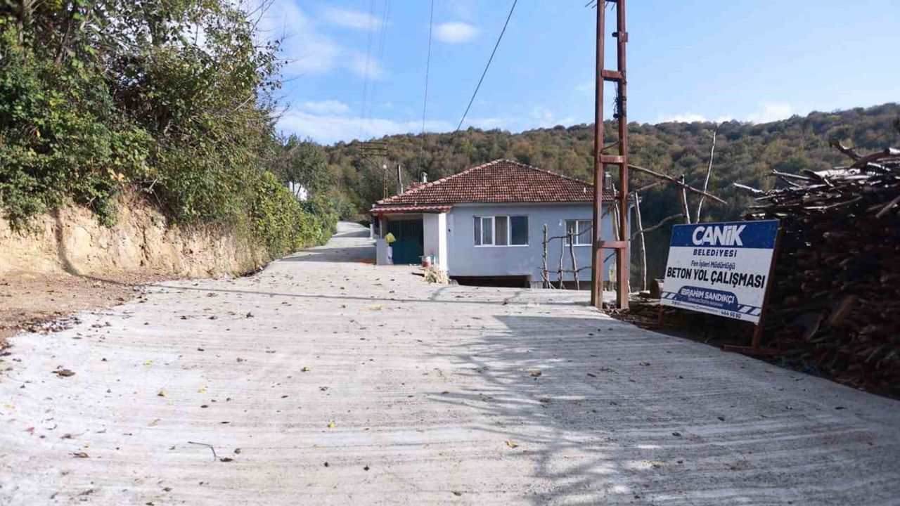 Başkanın kısa sürede yanıtı: minik Aysima'nın yol talebi karşılandı