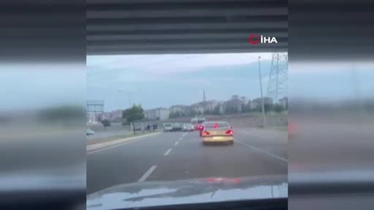 Batman’da köprülü kavşakta zincirleme çarpışma: can kaybı yok