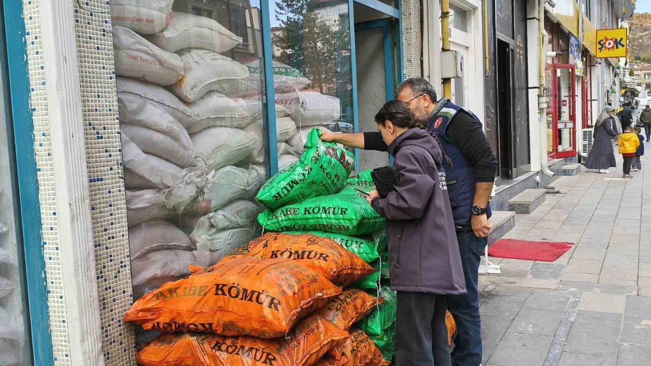 Bayburt'ta katı yakıt satışları sıkı denetim altında