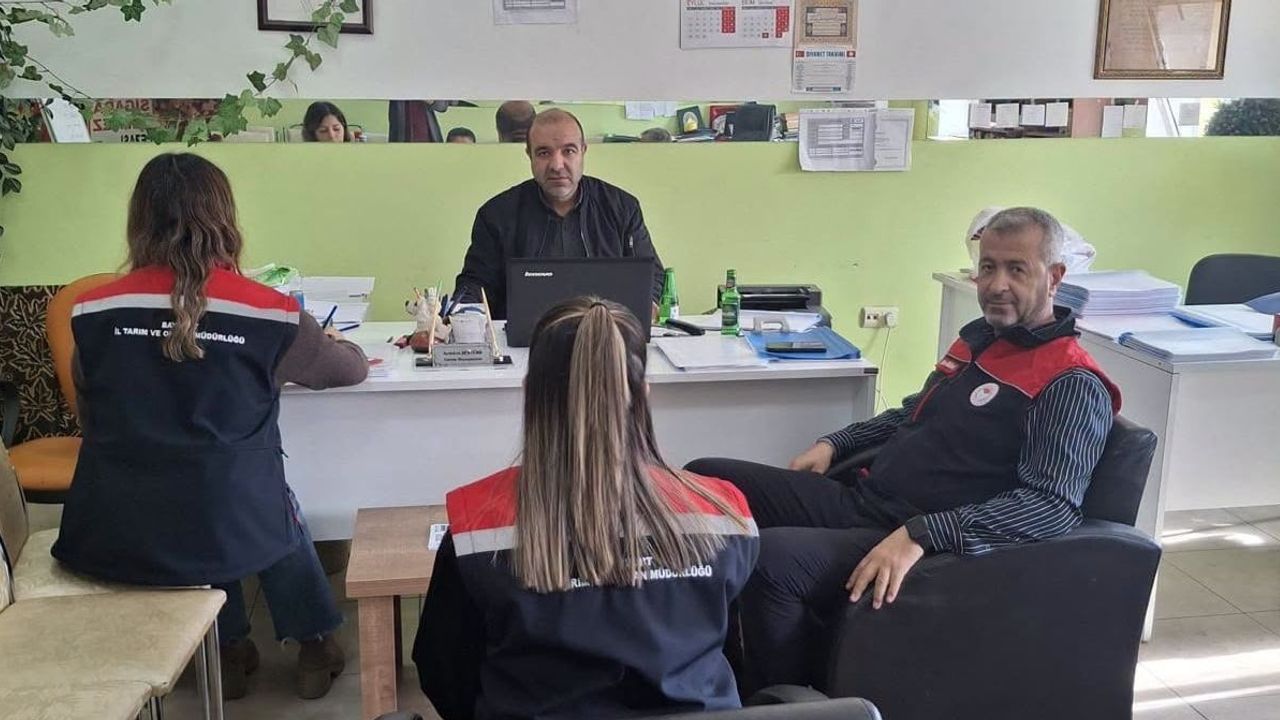 Bayburt'ta tarımsal danışmanlık ofislerinde kapsamlı denetim