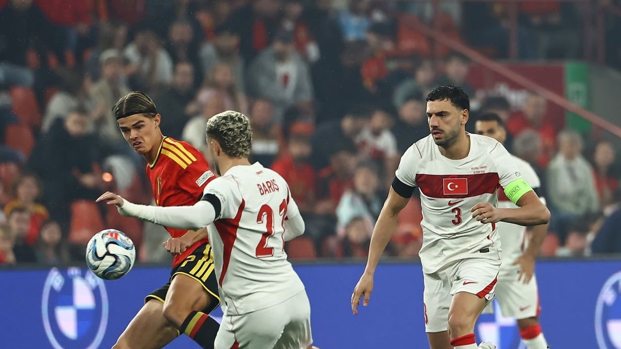 Belçika'da üstünlük gollerle geldi: Türkiye sahadan 3-0 ayrıldı