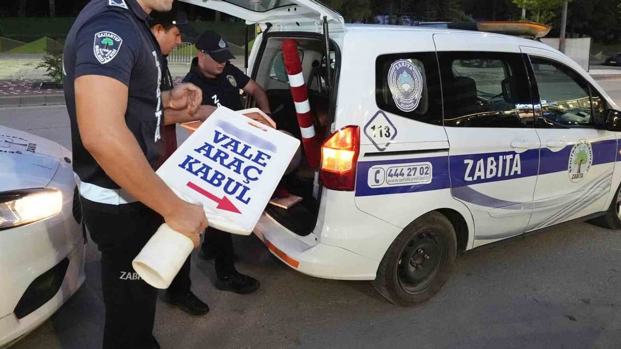 Belediye denetimde: kamu alanlarında ruhsatsız vale uygulamalarına izin yok