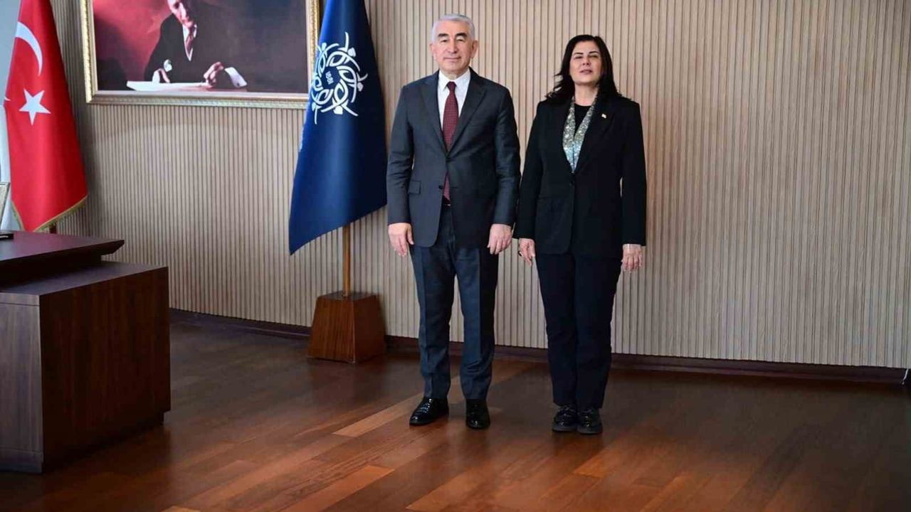 Belediye ve emniyet arasında nezaket ziyareti: Karaduman'dan Çerçioğlu'na tebrik