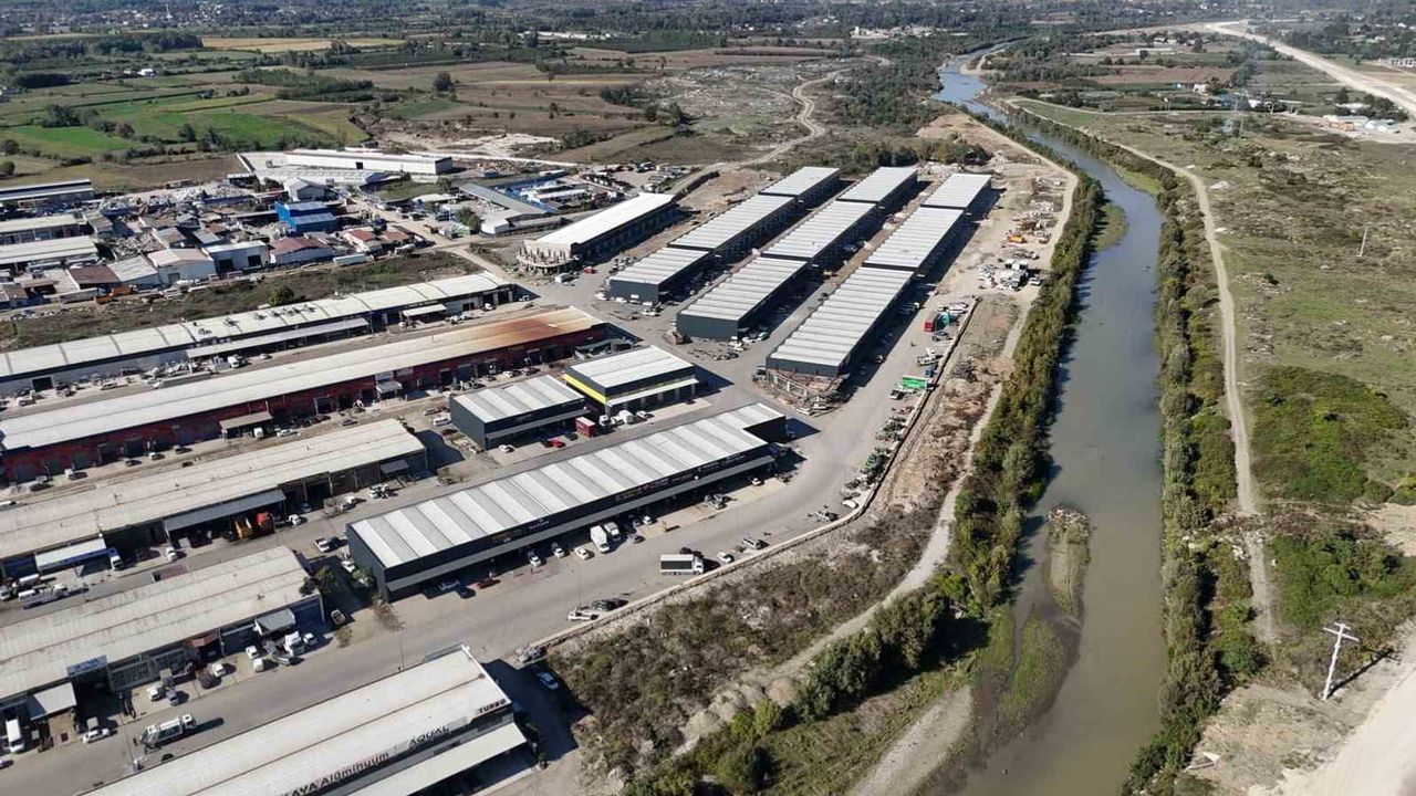 Beltaş sanayi sitesi 274 dükkana ulaşırken 4. etap için zemin çalışmaları başladı