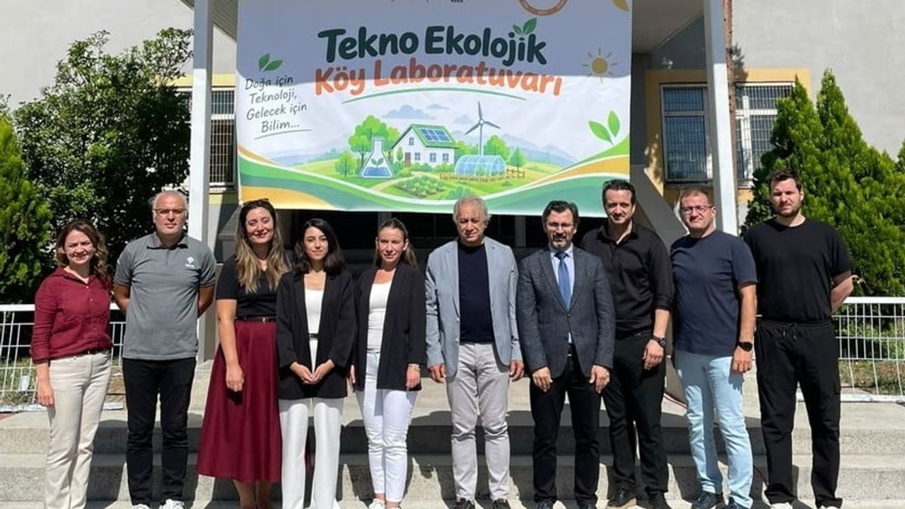Beun'un tekno ekolojik köy laboratuvarı projesi köy okulunda uygulandı