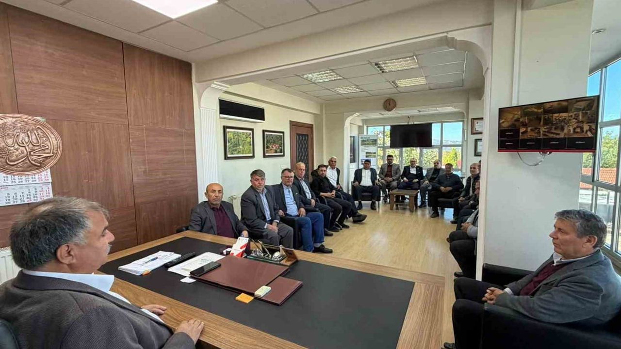 beyağaç’ta muhtarlarla dayanışma toplantısı