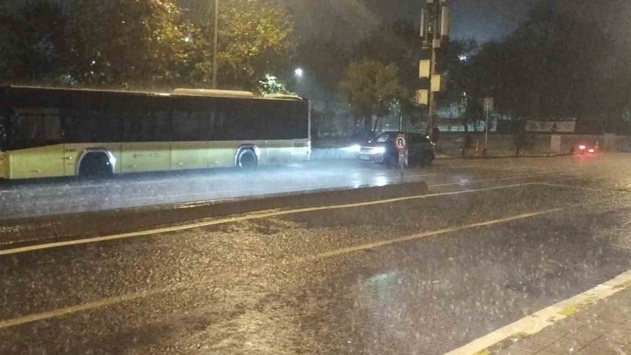 Beykoz sokakları kısa sürede göle döndü