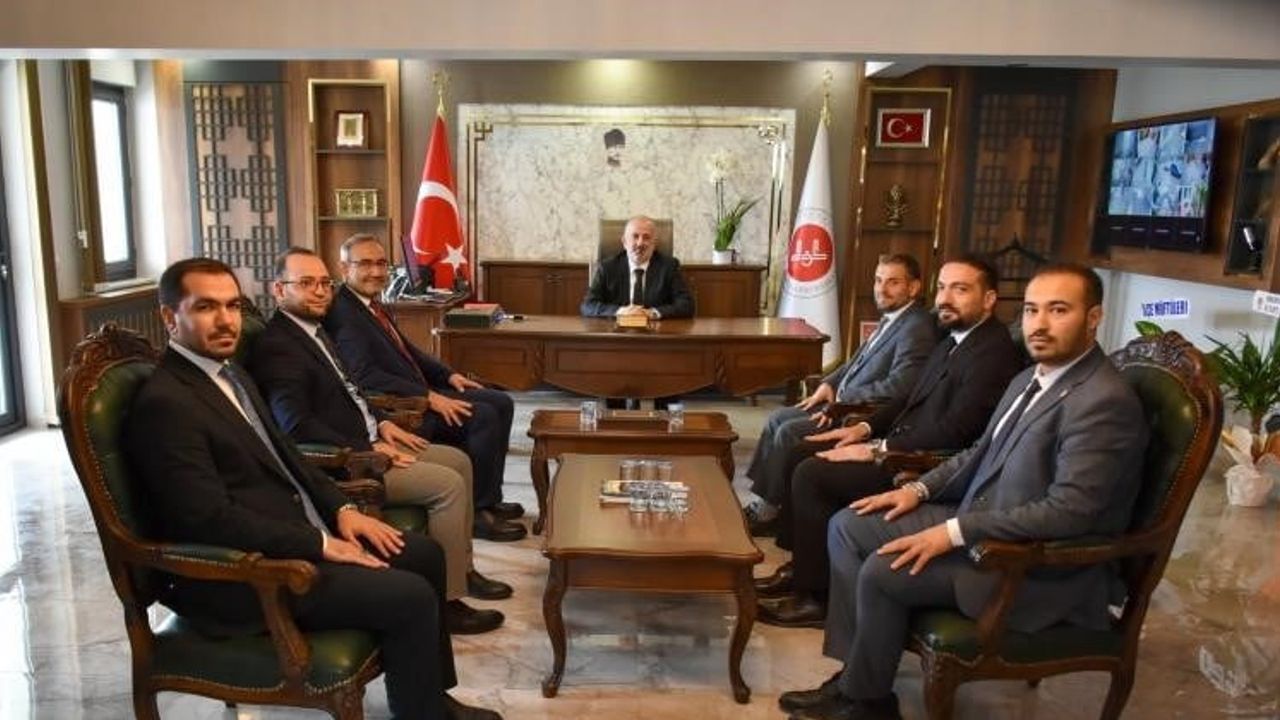 Bilecik müftülüğünde yeni dönem: ilçe müftülerinden Yusuf Dikmen’e ziyaret