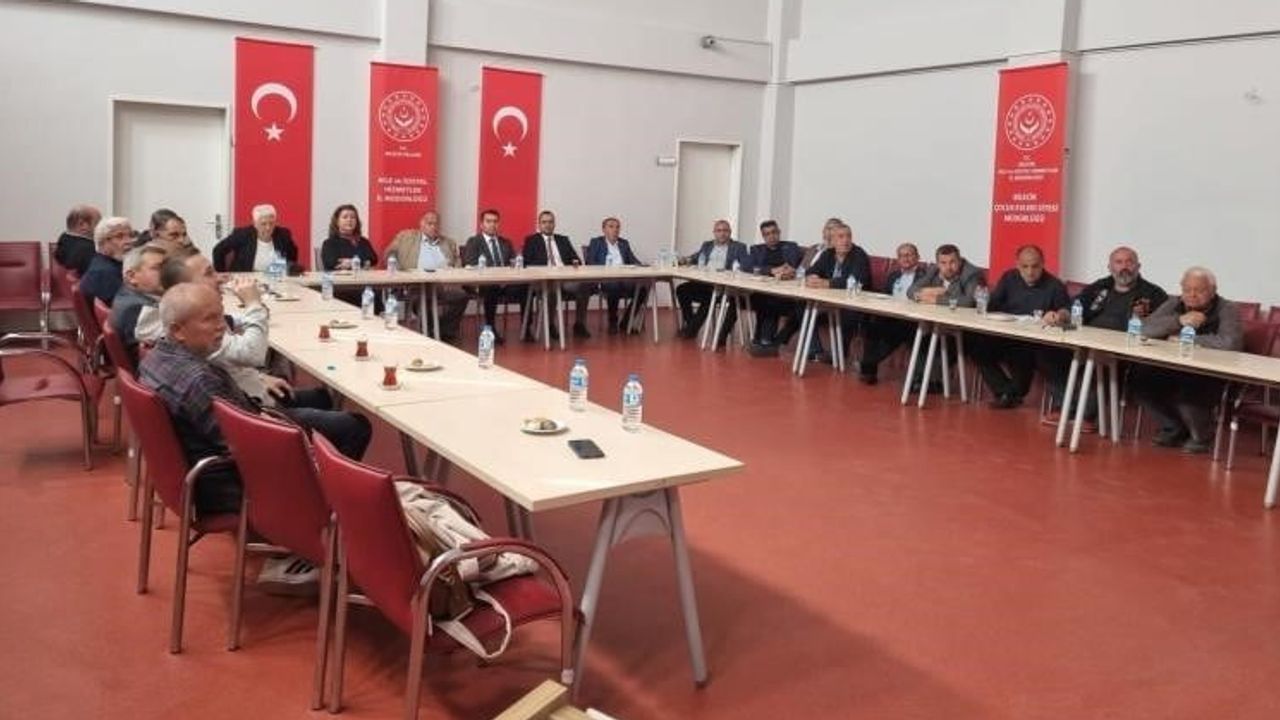 Bilecik muhtarları mahallelerde kadına yönelik şiddetle mücadeleye hazırlanıyor