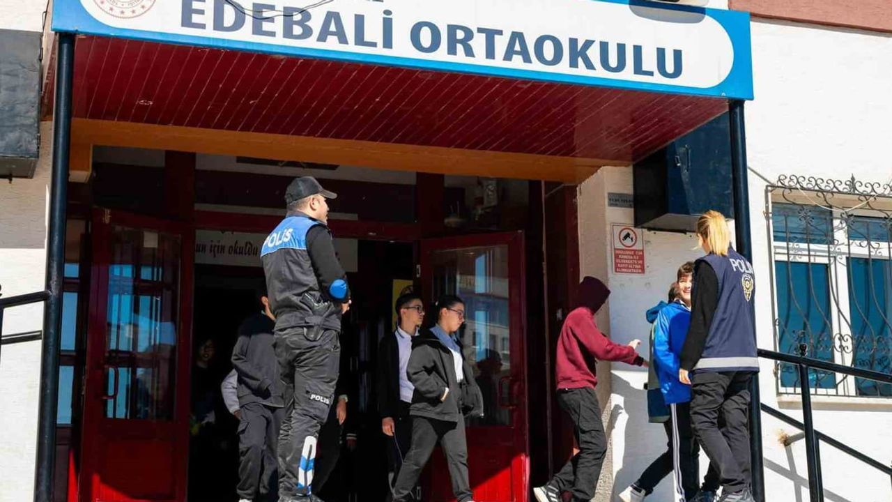 Bilecik'te okul çevrelerinde geniş kapsamlı güvenlik taraması