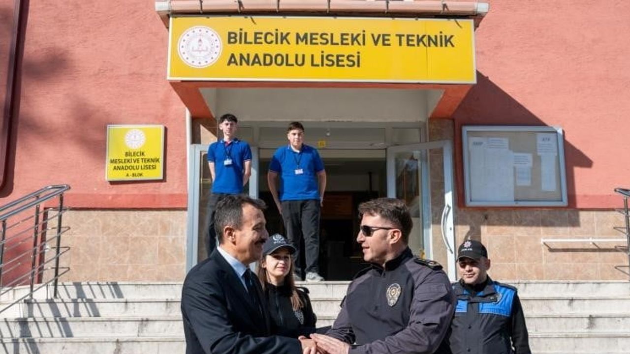 Bilecik’te okul güvenliğinde iş birliği güçlendiriliyor