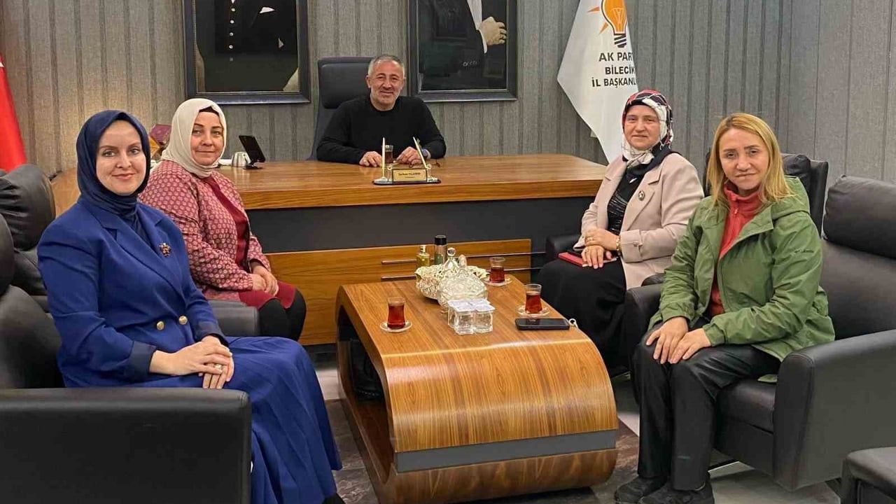 Bilecik'te saha ağırlıklı program: Yasemin Turan kadın çalışmaları için temaslarda bulundu