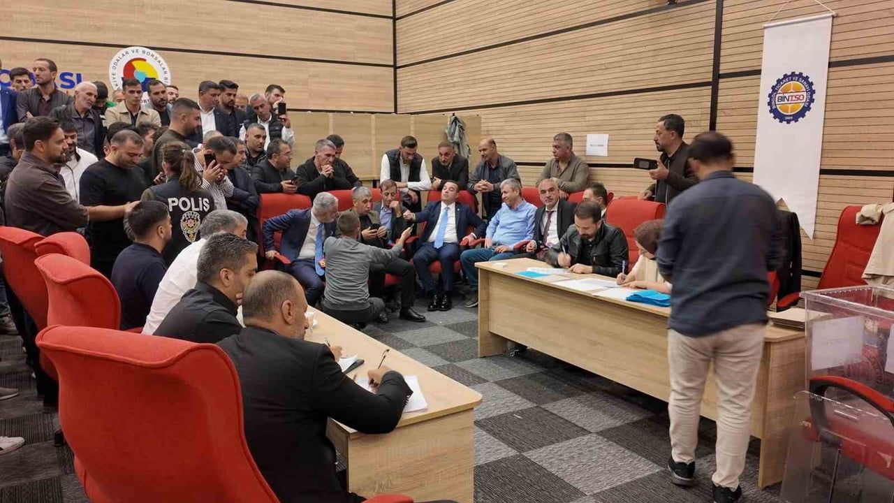 Bingöl TSO'da yeniden güven: Mavi Liste Çintay'la 9 meslek grubunda üstün çıktı