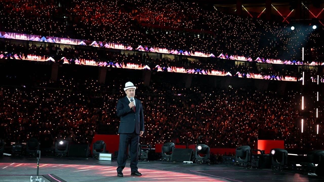 Bişkek Arena kentin yeni simgesi olarak açıldı