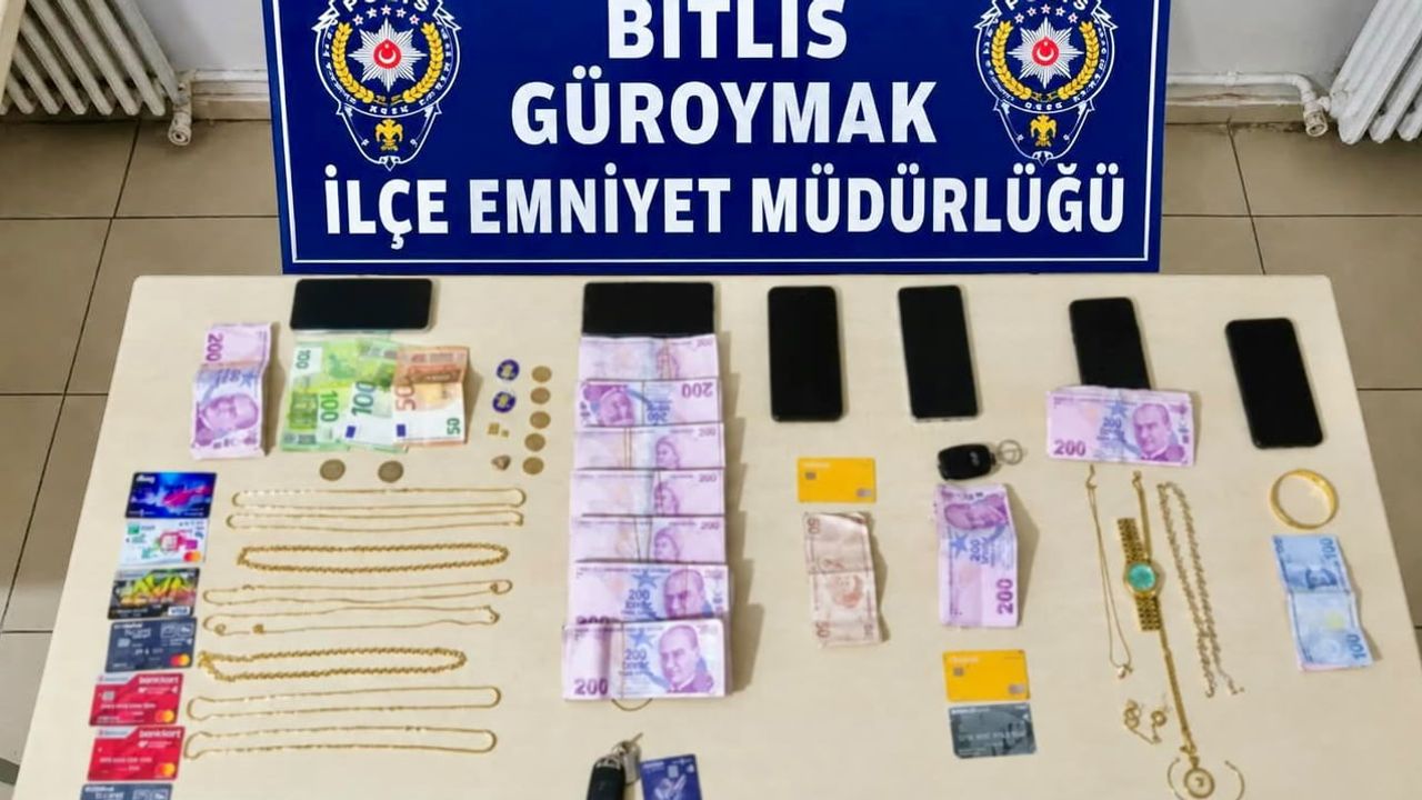 Bitlis ve Van'da sahte altın dolandırıcılığı: 6 şüpheli yakalandı