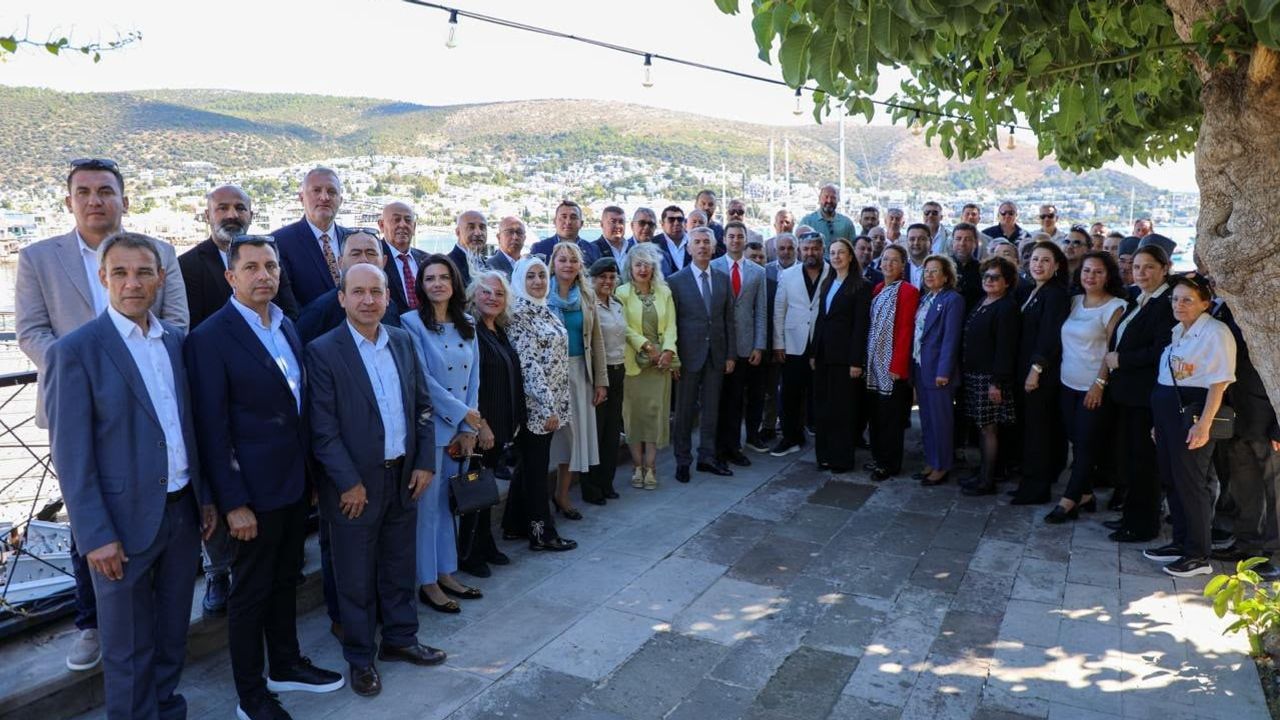 Bodrum'da 56 muhtara birlik ve teşekkür günü