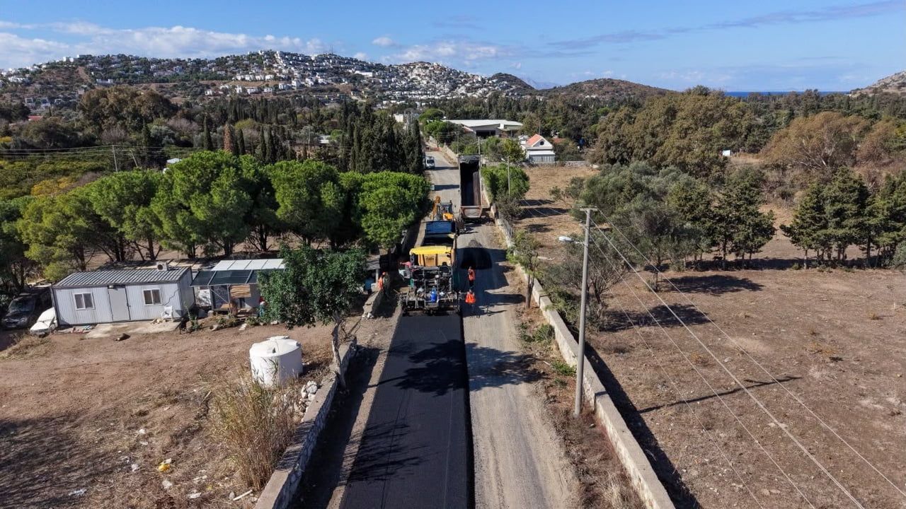 Bodrum'da beş mahallede sokaklar baştan sona yenileniyor