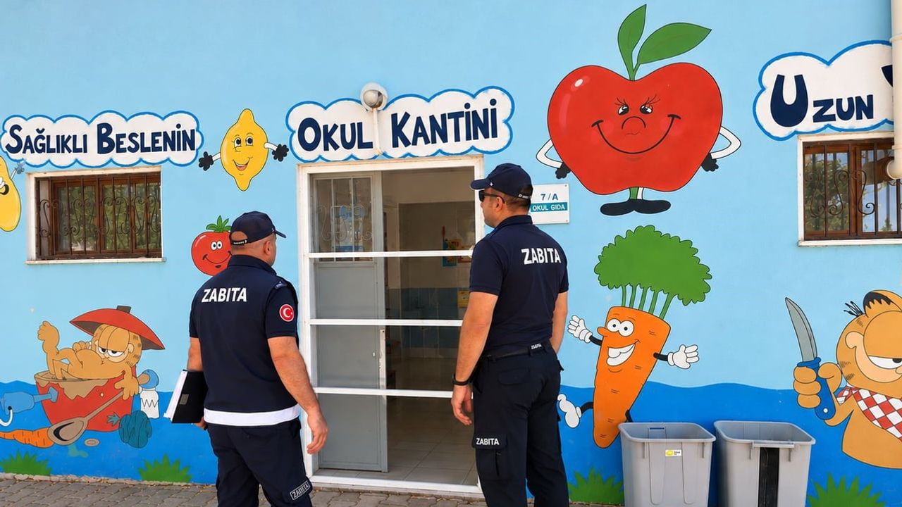 Bodrum'da okul kantinlerine kapsamlı ruhsat ve hijyen denetimi