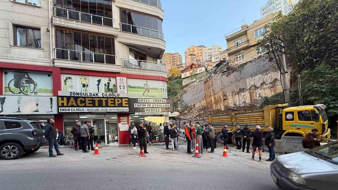 Bölgede güvenlik endişesi: 28 daireli apartman tahliye edildi