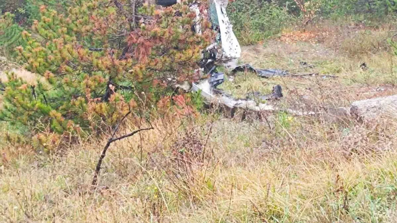 Bolu'da bariyerlere çarpıp takla atan araçta iki kişi hafif yaralandı