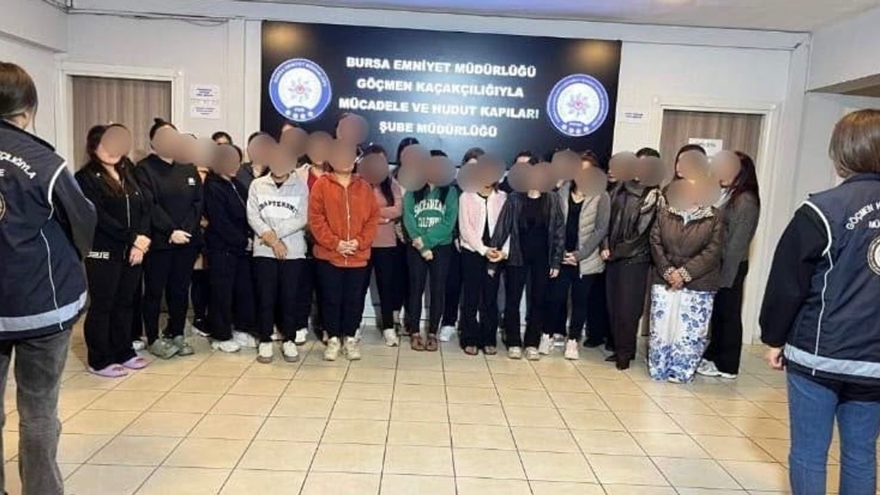 Bursa'da kaçak masör ağı ortaya çıkarıldı: 26 kadın sınır dışı edilecek