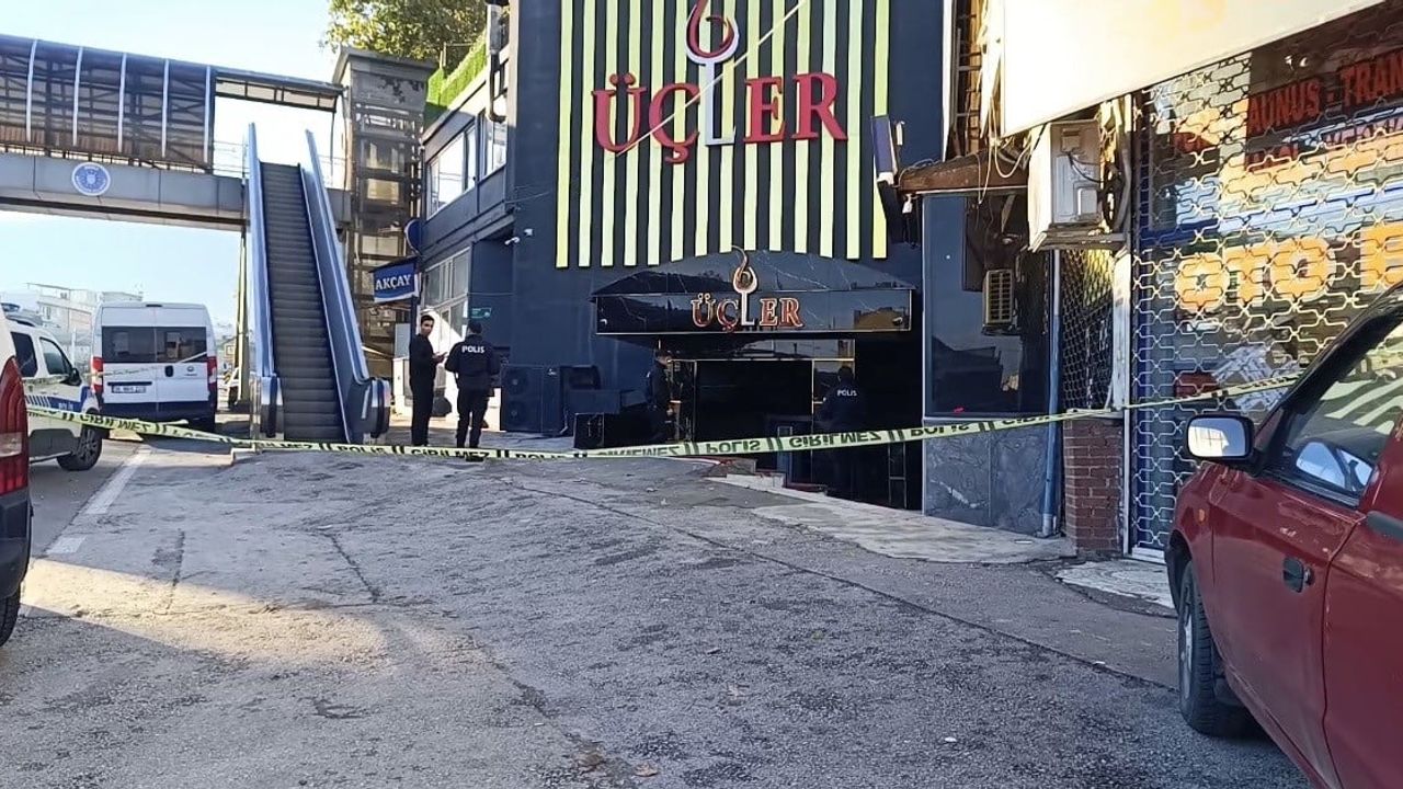 Bursa'da sabah saatlerinde gece kulübüne ateş açıldı, şüpheliler aranıyor