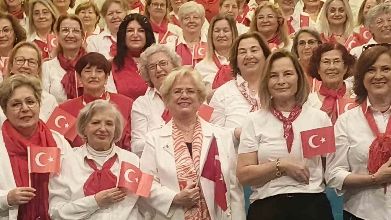 Bursa Nilüfer kadın korosu cumhuriyet coşkusunu Kahramanmaraş ve Kıbrıs’ta paylaşacak