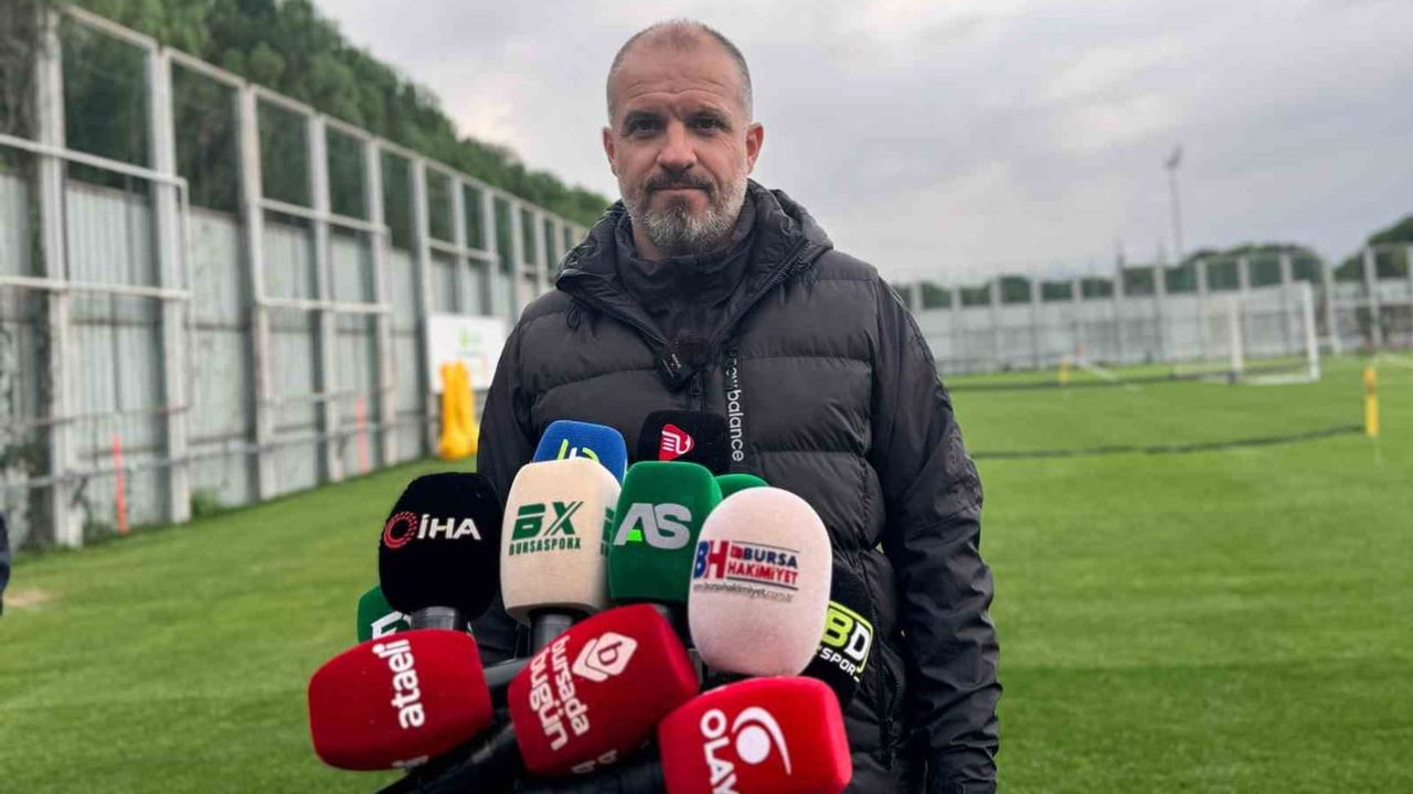 Bursaspor hedefte liderliği sürdürmekte kararlı