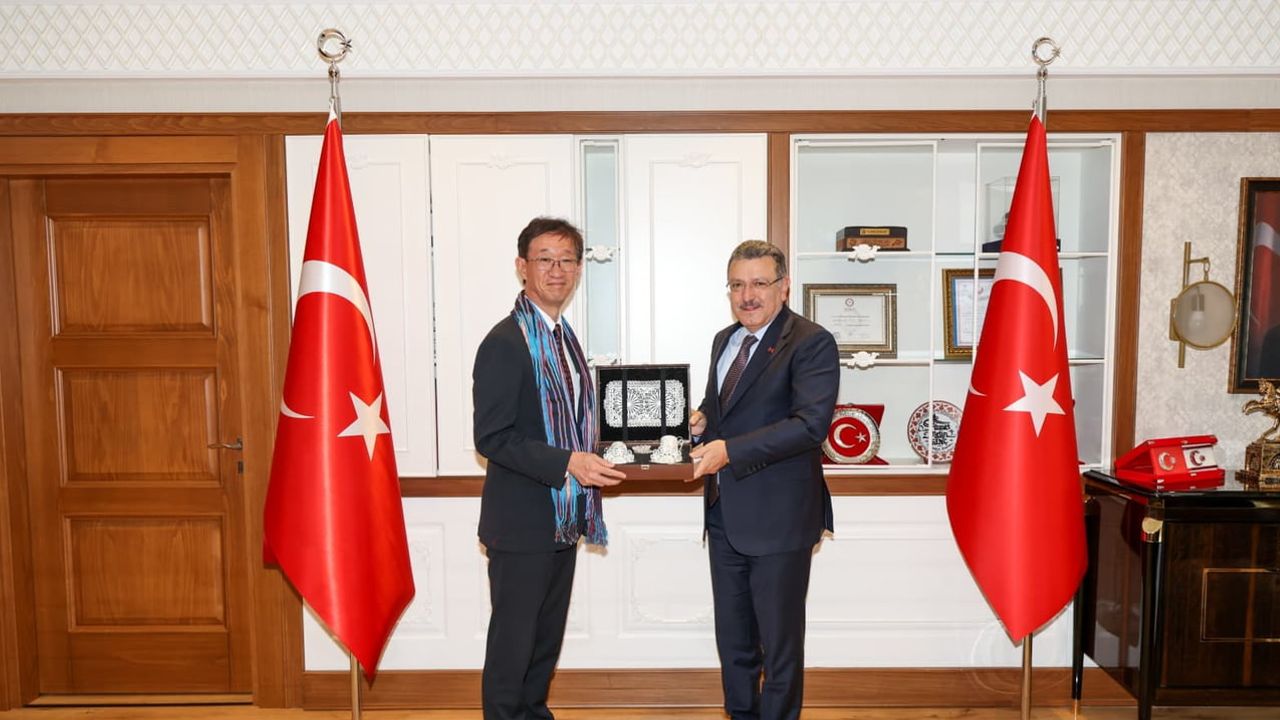Büyükelçi Tamura Masami Trabzon'u japonlara tanıtma sözü verdi
