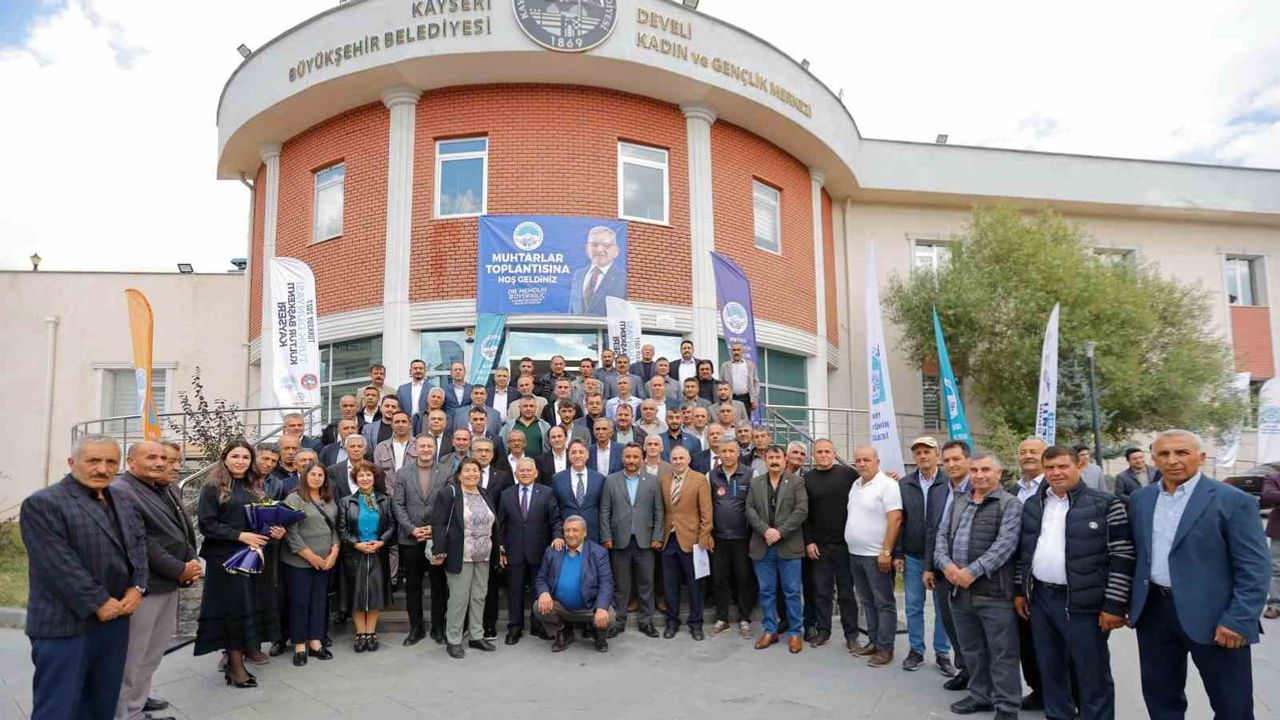 Büyükkılıç Develi'de saha odaklı çalışma: muhtarların talepleri ve kütüphane incelemesi