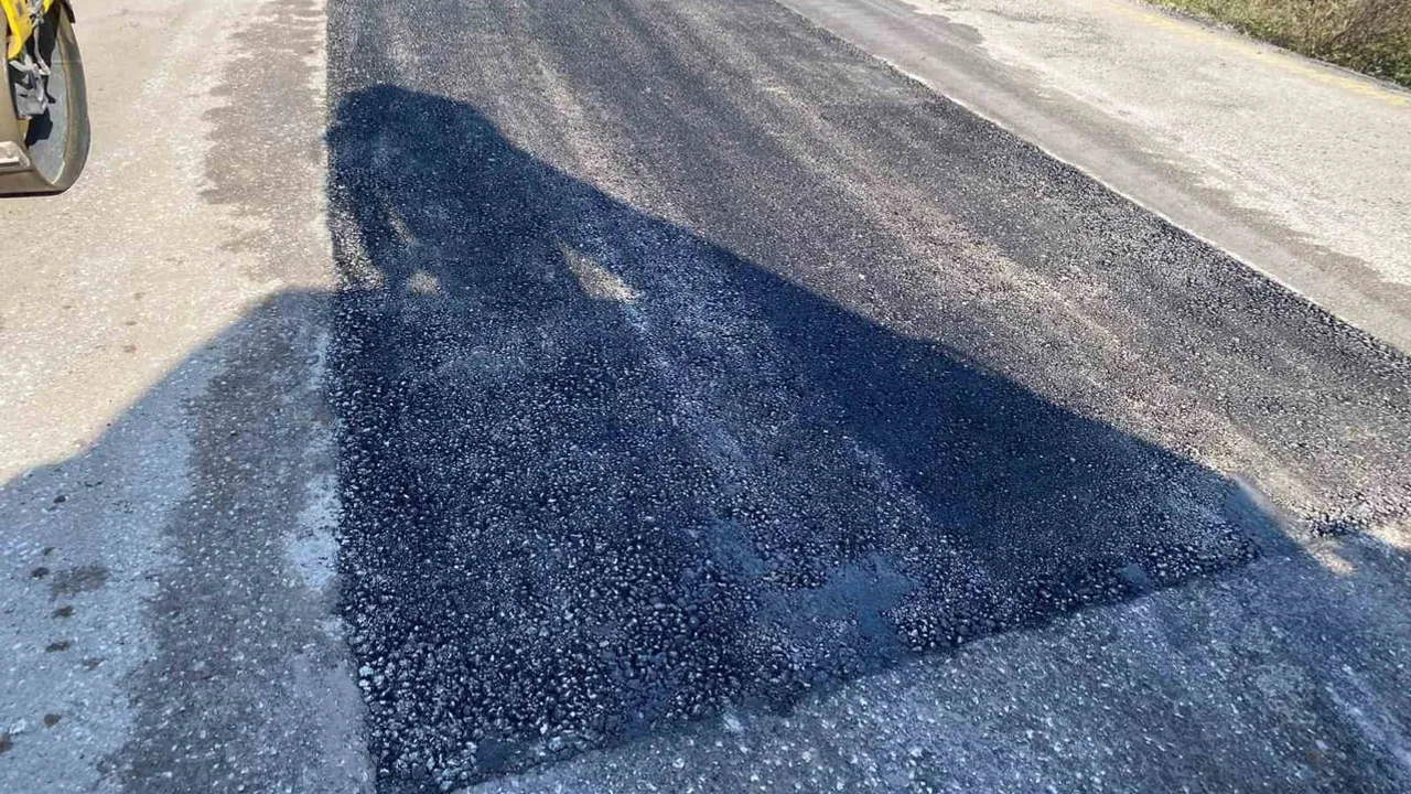 Çalıcuma'da bozuk yol kesimleri onarılarak ulaşım güçlendirildi