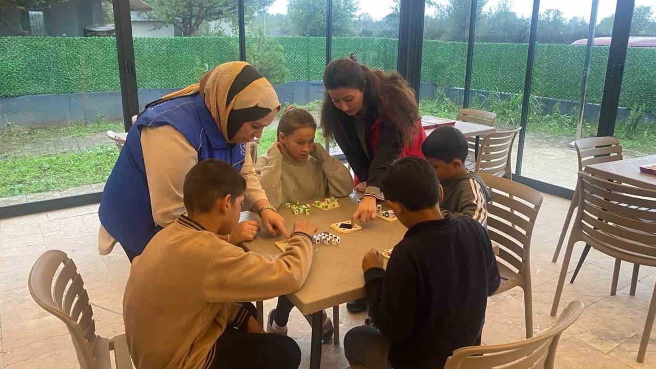 Çamköy'te küçük stratejistler: oyunlarla dikkat ve problem çözme güçleniyor