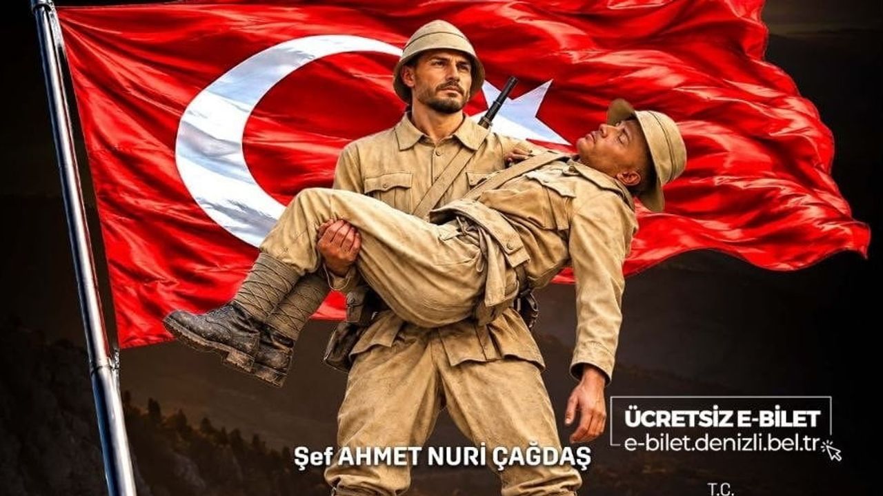 Çanakkale'den cumhuriyet'e gecesi Denizli'de sahne alacak