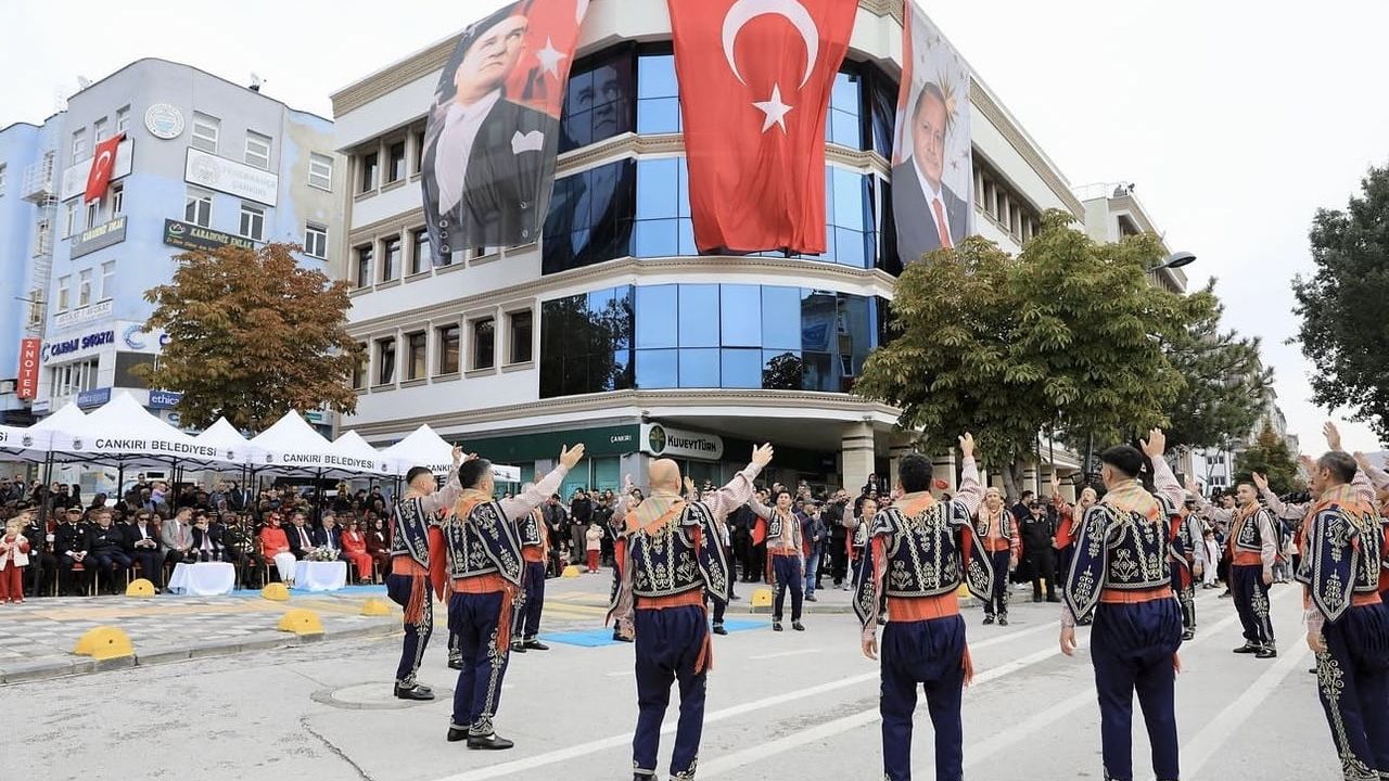 Çankırı’da cumhuriyet bayramı coşkuyla kutlandı