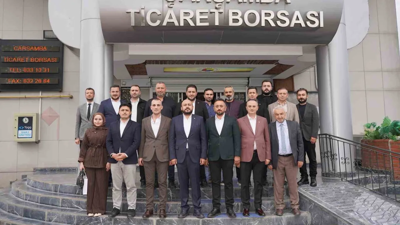 Çarşamba’da yeni yönetime ziyaret: ekonomik kalkınma ve iş birliği ön plana çıktı