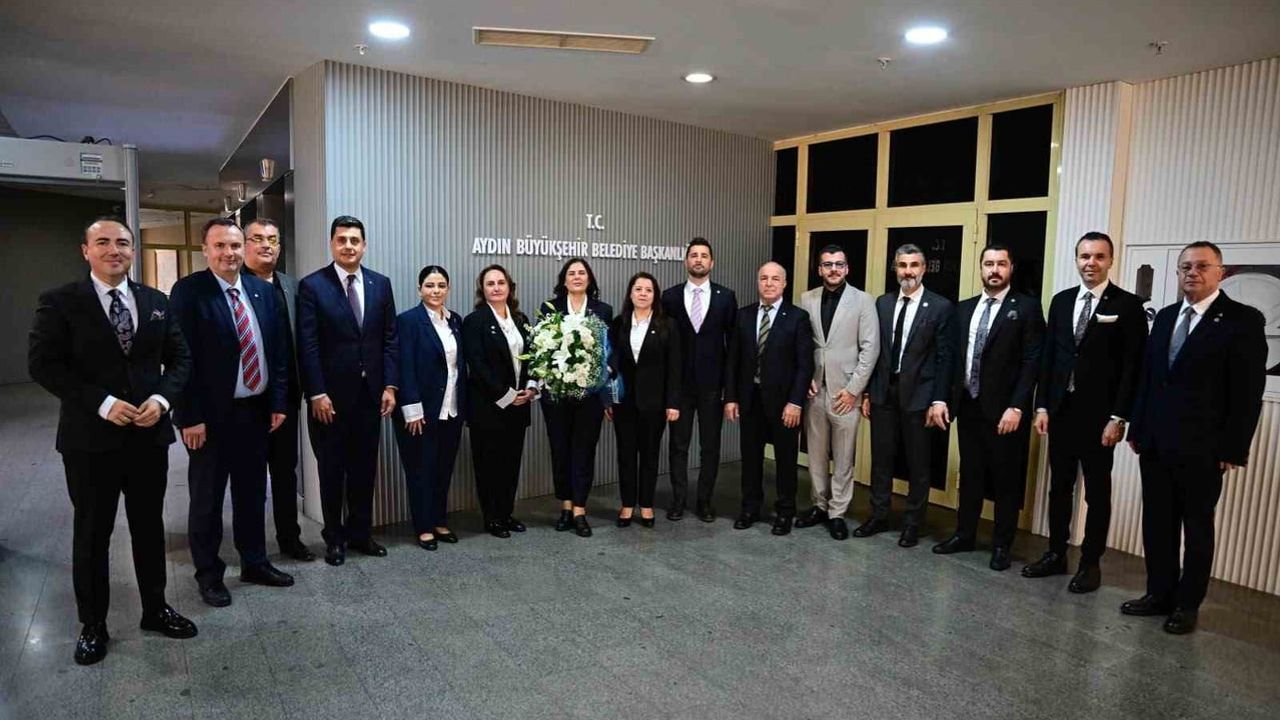Çerçioğlu'nun sanayi odası heyetiyle buluşması