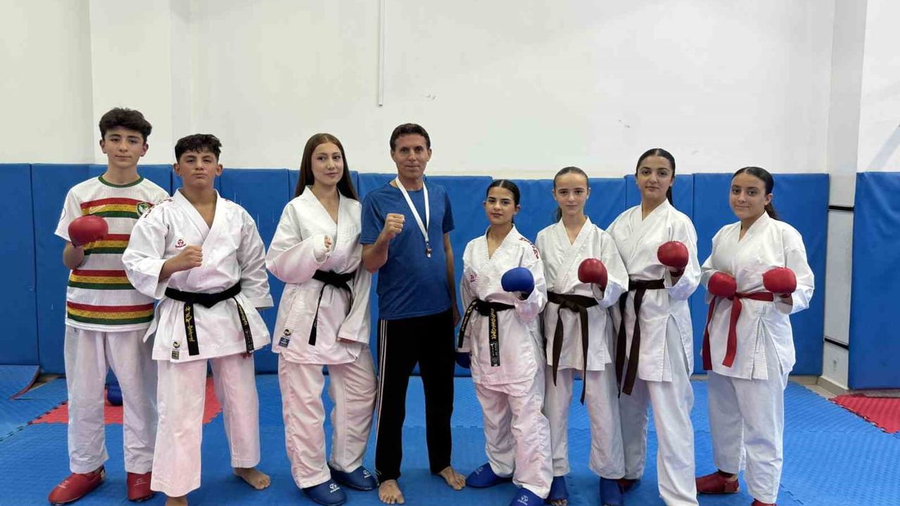 Çermik'ten Türkiye'ye uzanan karate başarıları
